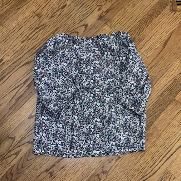 Liberty Art Fabrics for J. Crew Top Size Medium - Picture 5 of 6